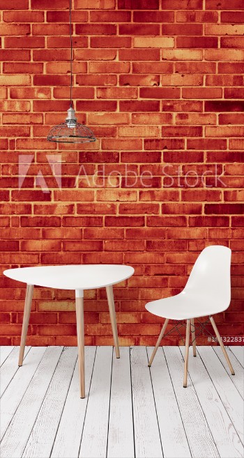 Picture of Red brick wall texture background Abstract wallpaper Perfect texture for the interior exterior any possible industrial grunge vintage hipster background 